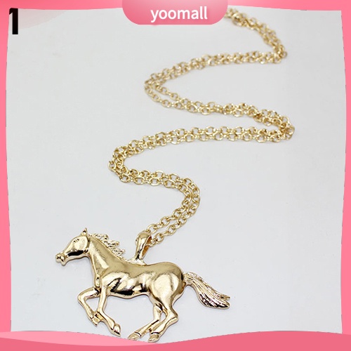 Vòng cổ Mặt Hình Ngựa Sang Trọng Thời Trang Dành Cho Nữ