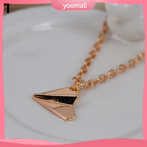 Vòng cổ Nam Mặt Hình Máy Bay Giấy Thời Trang