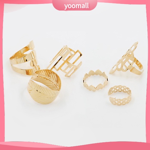 Set 6 Nhẫn Đeo Khớp Ngón Tay Thời Trang Cho Nữ