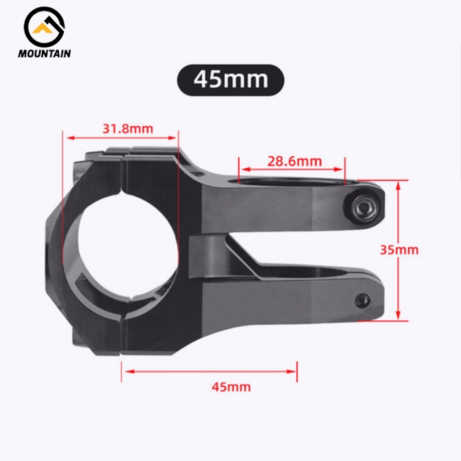 Pô Tăng Bằng Hợp Kim Nhôm Siêu Nhẹ Cho Xe Đạp Leo Núi 31.8 X 35 / 45mm