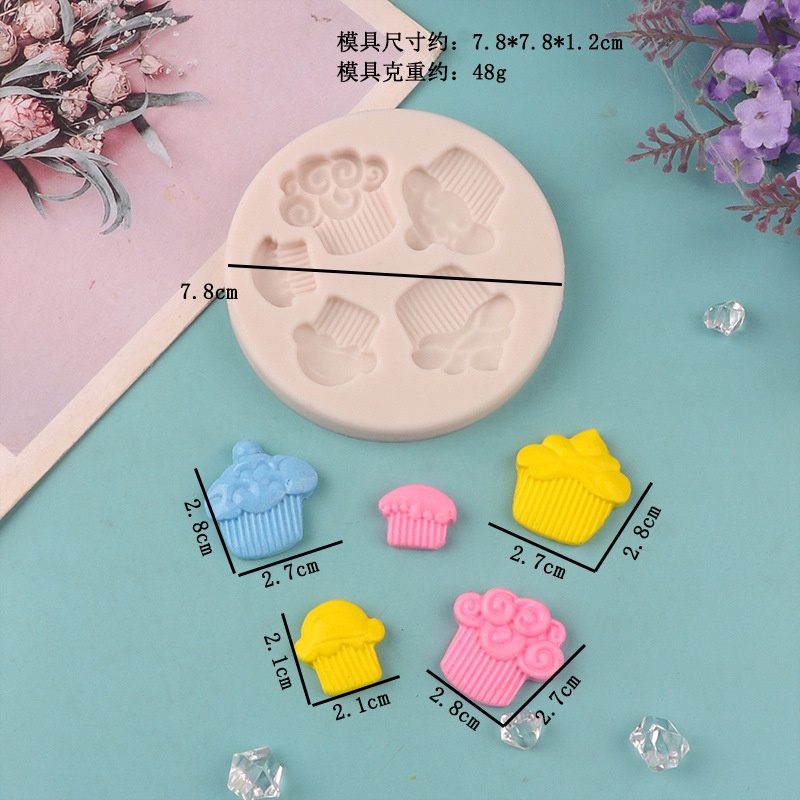 Khuôn Làm Bánh / Xà Phòng / Nến Hình Lược Bằng Silicone