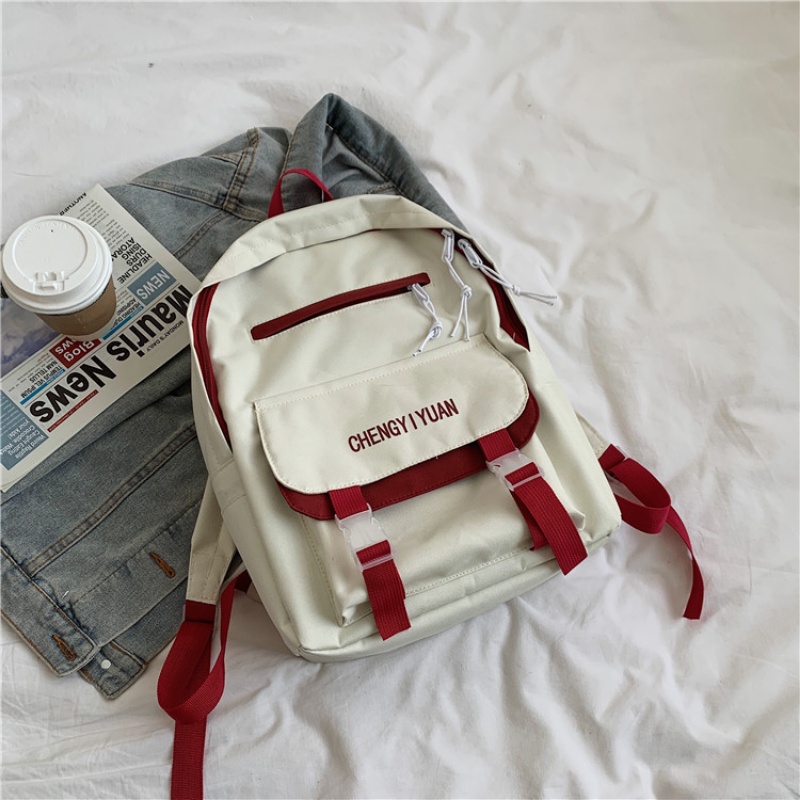 Ba Lô Đi Học Sức Chứa Lớn Thời Trang Theo Phong Cách Hàn Quốc Cho Nữ