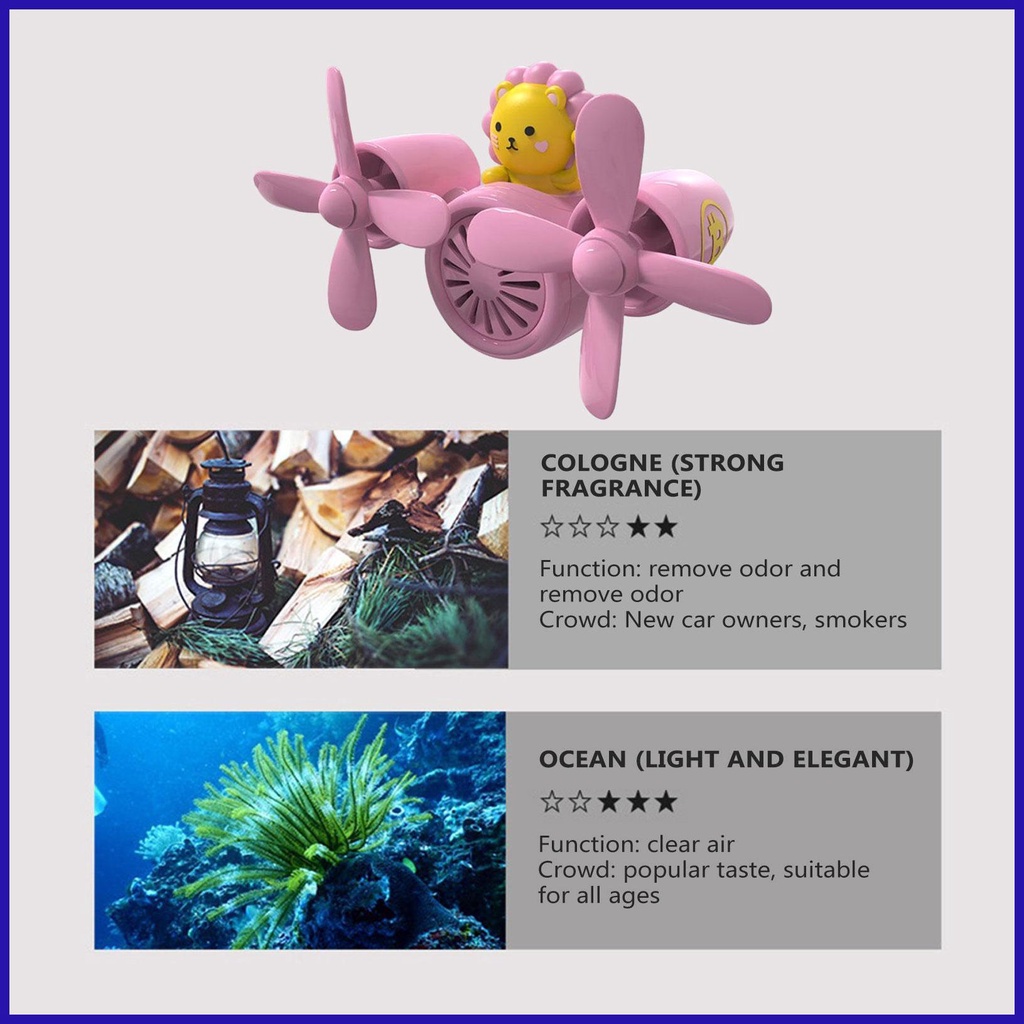 Máy Khuếch Tán Không Khí Xe Hơi Hình Động Vật Dễ Thương