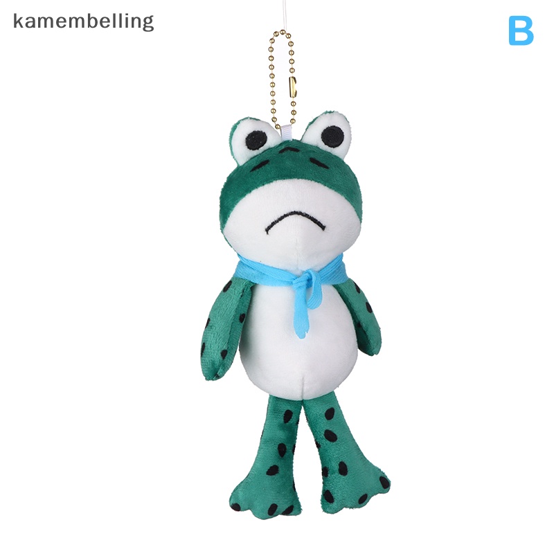 Móc Khóa Hình Ếch Nhồi Bông Dễ Thương