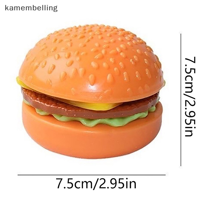 Đồ Chơi Squishy Hình Hamburger 3D Giúp Giảm Căng Thẳng
