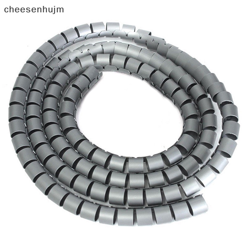 Cuộn Dây Quấn Dây Cáp Gọn Gàng 1m 10 / 25mm Ống Bọc Bảo Vệ Dây Cáp Hình Xoắn Ốc Linh Hoạt Tái Sử Dụng Được Vòng Đeo Tay Xoắn Ốc