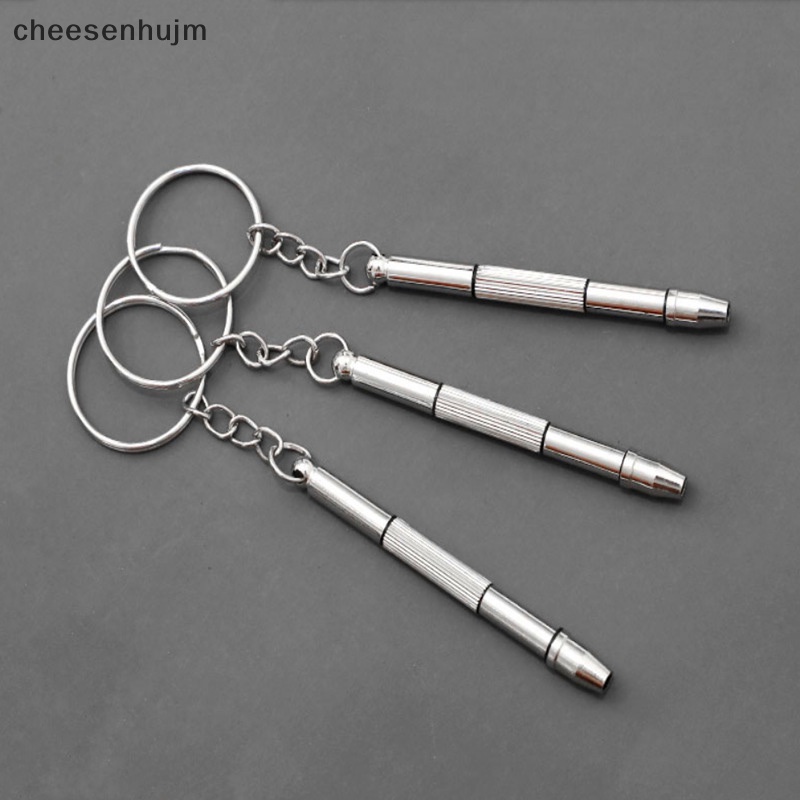 Bộ Tua Vít Sửa Mắt Kính 4 Trong 1 Có Móc Khóa Tiện Dụng