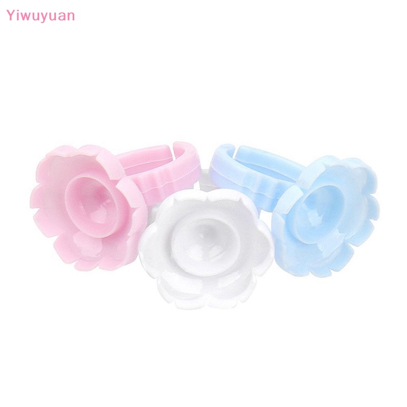 Set 100 Nhẫn Giữ Keo Dán Mi Giả Sử Dụng Một Lần