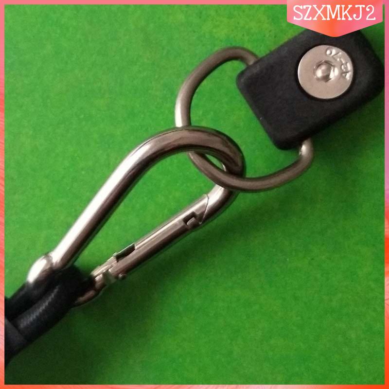 Dây Bungee Màu Đen Dày 6mm 16 inch Dùng Cho Xe Đạp / Cắm Trại