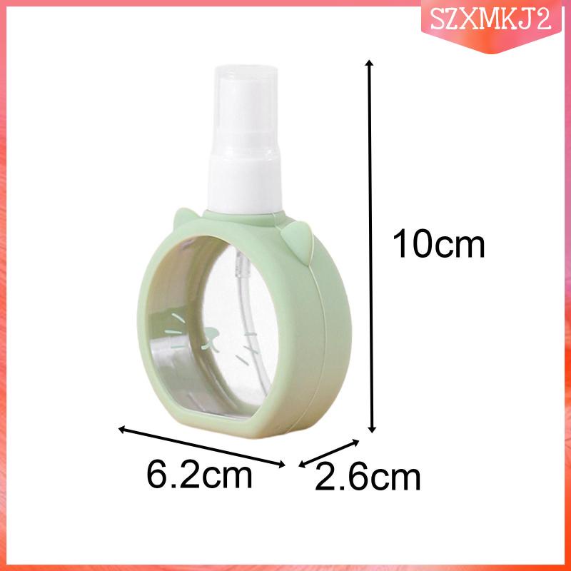 Chai Chiết Mỹ Phẩm Dạng Xịt 55ml Bằng Silicone Tiện Dụng Khi Đi Du Lịch