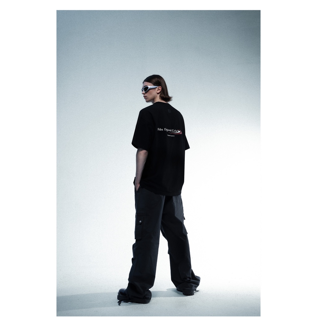 Áo Thun Tay Ngắn Dáng Rộng In Họa Tiết Xốp Phong Cách Đường Phố Mỹ Thời Trang Mùa Hè Cho Nam Và Nữ