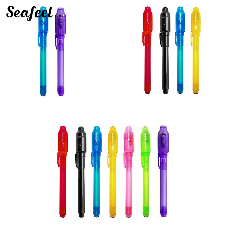 Set 4 Đèn Đánh Dấu UV 2 Trong 1 Dành Cho Các Bé