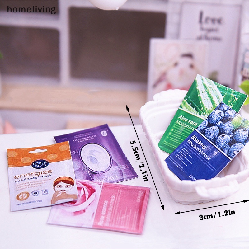 1 Bộ Mặt Nạ Tỉ Lệ 1: 12 Trang Trí Nhà Búp Bê