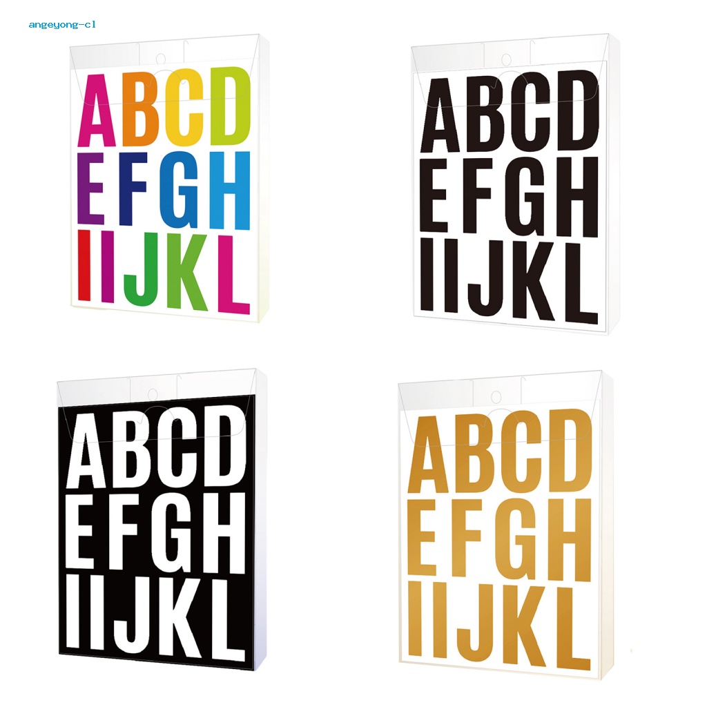 Bộ Đề Can Vinyl In Chữ Chống Nước Dán Trang Trí Thân Xe Hơi Mailbox