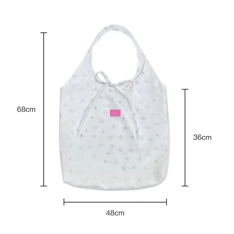 Túi Đeo Vai Vải Canvas Cỡ Lớn Kiểu Nhật Hàn Dễ Thương