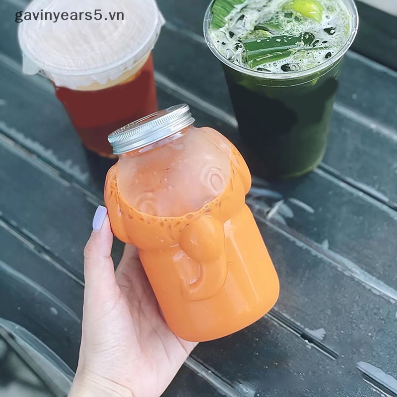 Bình Nước In Hình Voi Hoạt Hình Dễ Thương Dùng Làm Quà Tặng Giáng Sinh Cho Cặp Đôi
