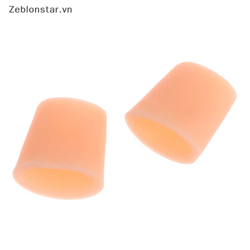 Set 2 Ống Silicone Gel Bảo Vệ Ngón Chân Cái