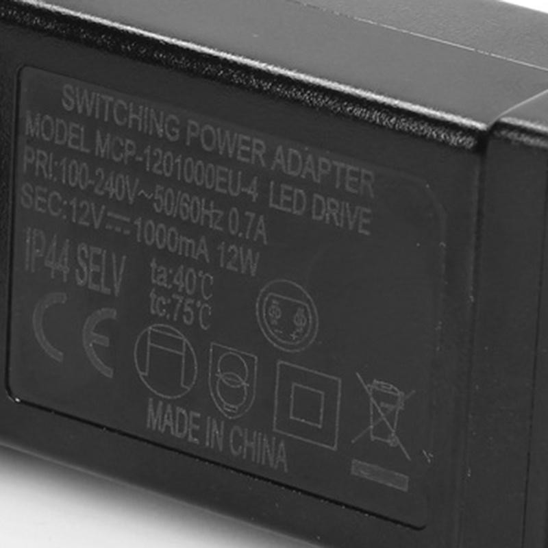 Bộ Chuyển Đổi Nguồn Điện 12V 12W Chống Nước IP44