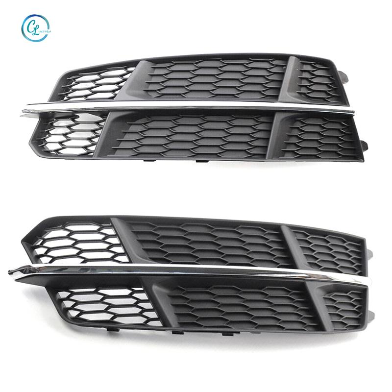 Vỏ Bảo Vệ Đèn Sương Mù Phía Trước Trái 4G Thay Thế Chuyên0807681Ốp Điện Thoại Màu Đen Sang Trọng Cho Audi A6 C7 S-Line 2014-2018