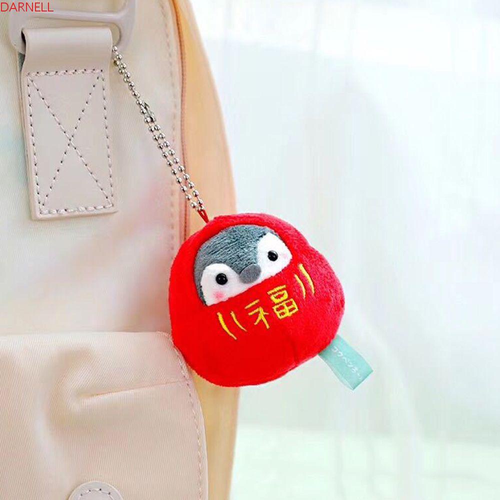 Móc Khóa Hình Chim Cánh Cụt Nhồi Bông Đáng Yêu Giá Đỡ