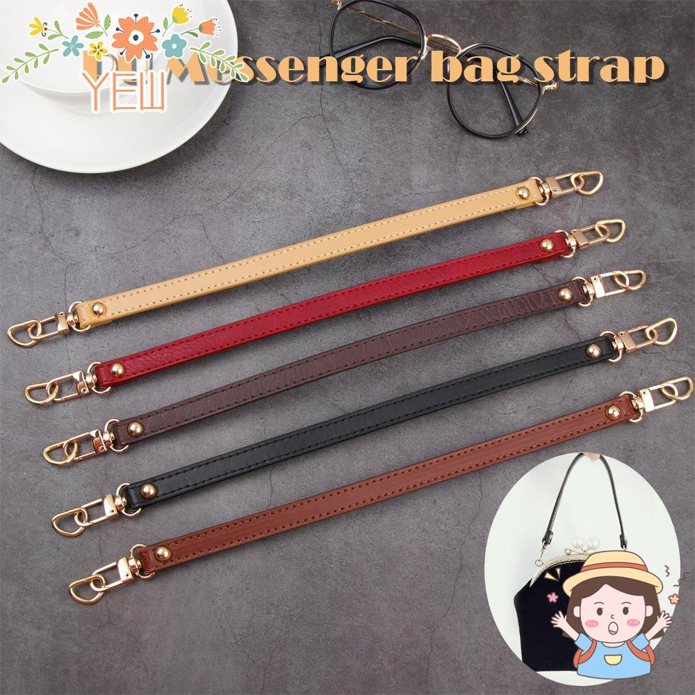 Dây Đeo Túi Xách Bằng Da PU Phối Kim Loại Thời Trang Cho Nữ