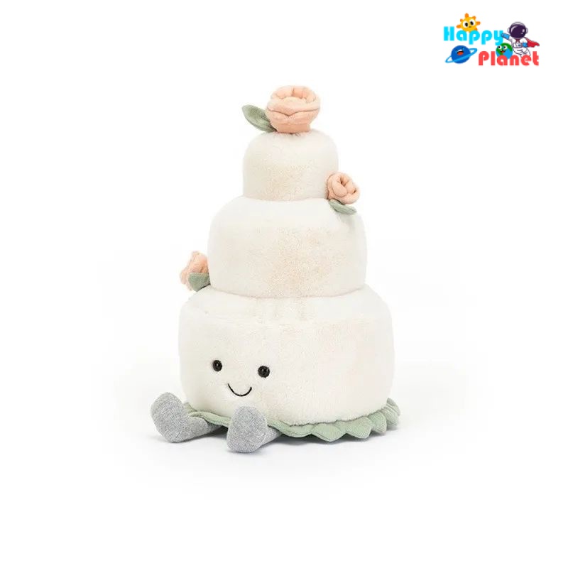 Hàng Có Sẵn Giao Hàng Miễn Phí Đồ Chơi Búp Bê Nhồi Bông Hình Bánh Kem Nhỏ Tiktok Quà Tặng Sinh Nhật Bạn Gái / Lễ Cưới Dễ Thương Sáng Tạo Phong Cách