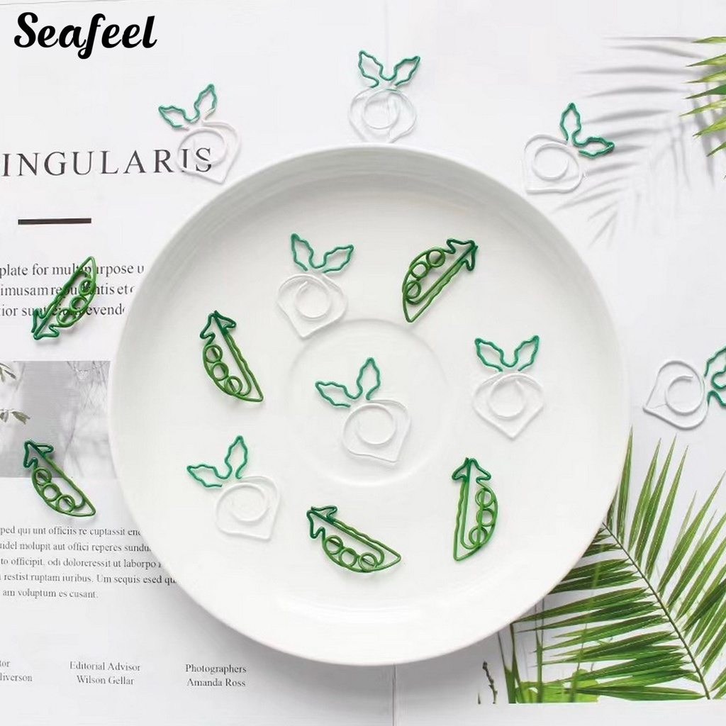 Bộ 32 Kẹp Giấy Hình Cà Rốt Hoạt Hình Sáng Tạo