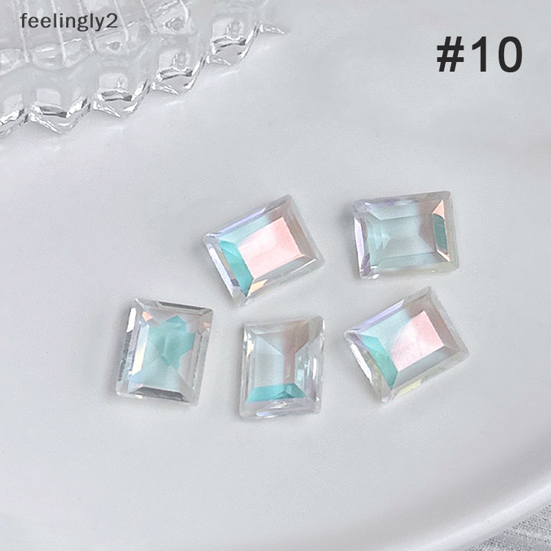 [Hàng Có Sẵn] Phụ Kiện Đính Trang Trí Móng Tay Nghệ Thuật Hình Sao Biển / Trái Tim Đính Đá Pha Lê Dạng Nhấn (F)