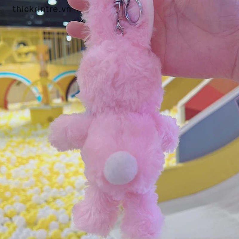 Móc Khóa Thỏ Nhồi Bông Đáng Yêu Cho Bé