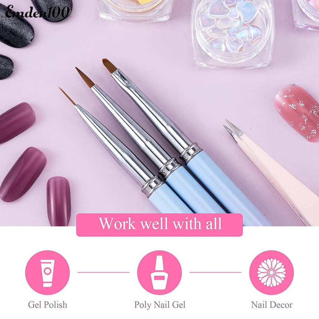 Cọ Vẽ Trang Trí Móng Tay Nghệ Thuật Màu Sắc Sống Động