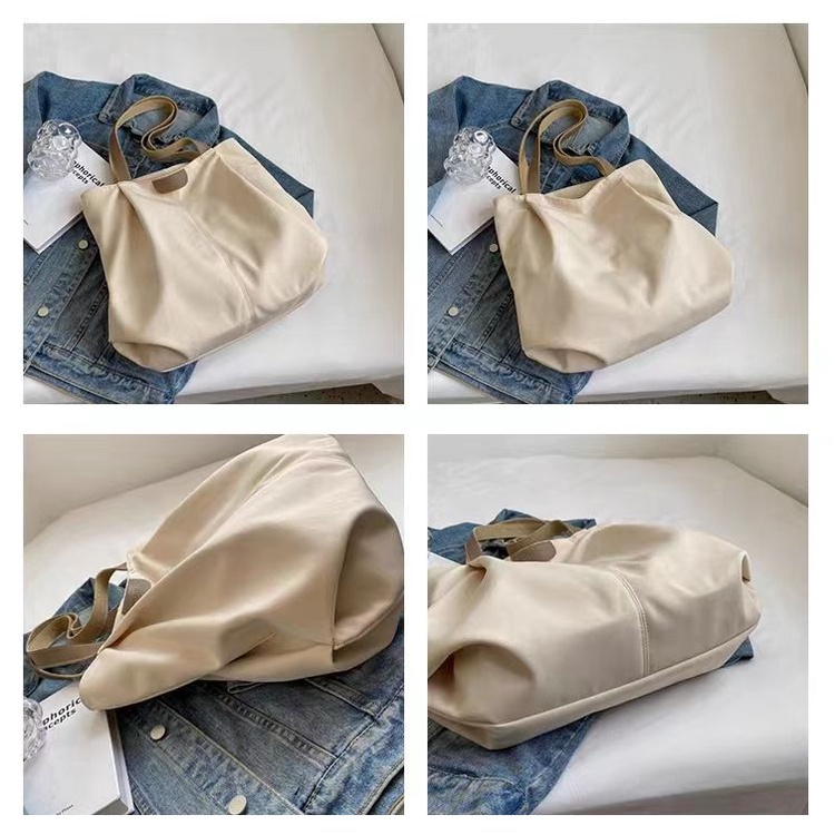 Túi Xách Canvas Cỡ Lớn Thiết Kế Đơn Giản Thời Trang