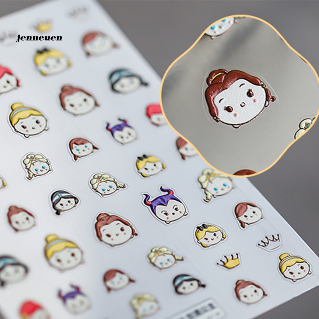 Miếng Dán Trang Trí Móng Tay Chạm Khắc Tinh Tế DIY