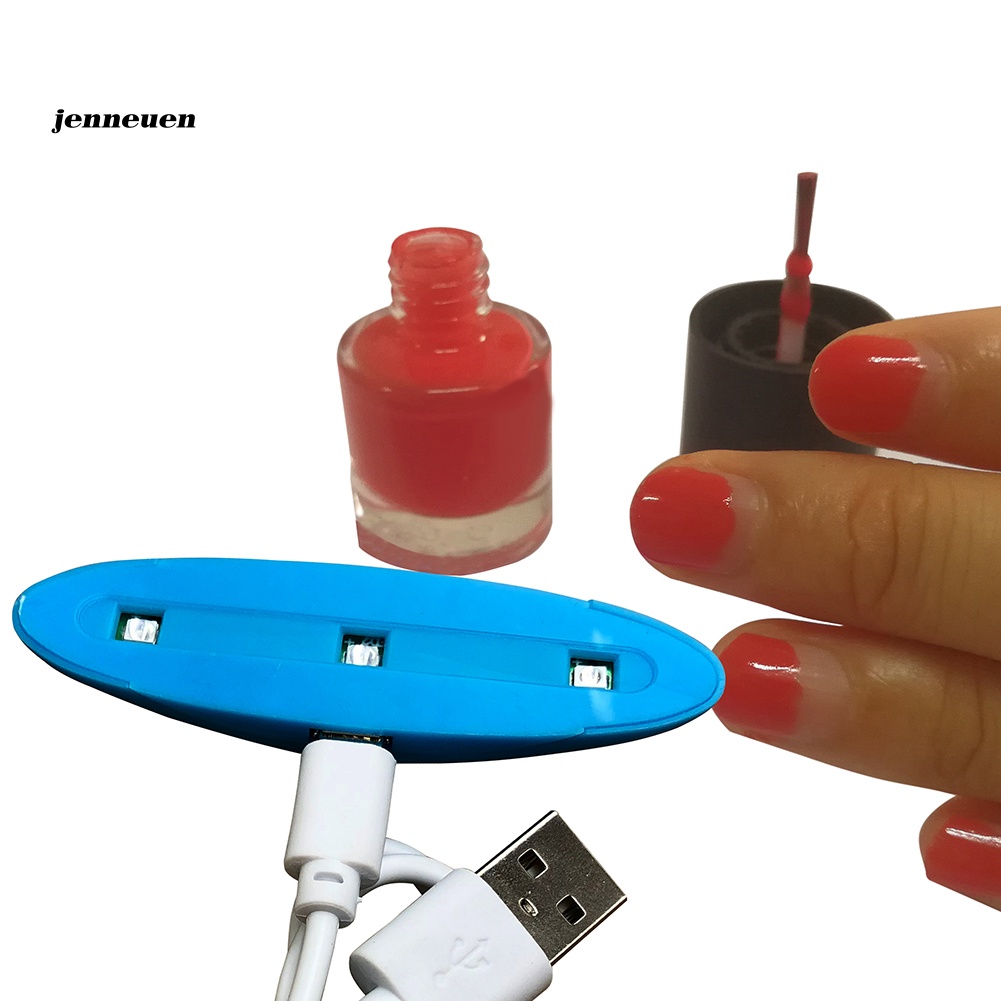 Máy Sấy Khô Sơn Móng Tay Bằng Tia UV 6W Cổng USB