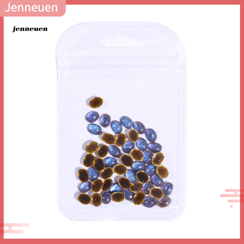 Set 50 Phụ Kiện Trang Trí Móng Tay Tạo Hiệu Ứng Mắt Mèo DIY