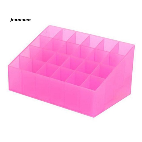 Giá Đỡ Trưng Bày Son Môi 24 Ngăn Tiện Lợi