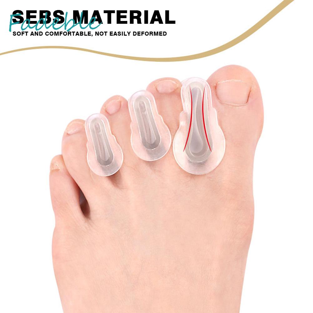 Dụng Cụ Bảo Vệ Ngón Chân Hai Lỗ Hình Chữ A Co Giãn Chống Mài Mòn