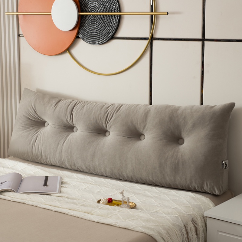 Đệm Tựa Lưng Đầu Giường Hình Tam Giác Mềm Mại Đơn Giản Tháo Rời Được Dành Cho Kí Túc Xá / Phòng Ngủ