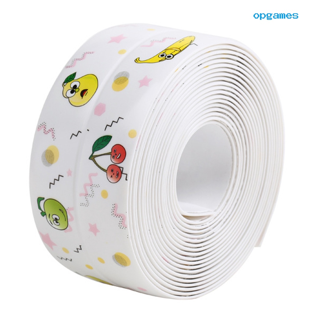 1 Cuộn Băng Dính Chống Thấm Nước / Dầu / Bẩn In Họa Tiết Hoạt Hình Dễ Thương Tiện Dụng