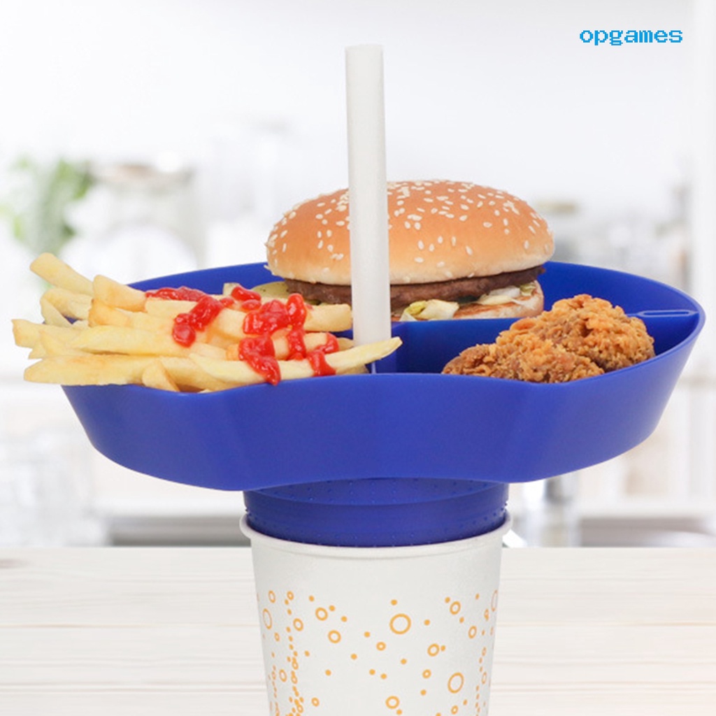 Khay Đựng Thức Ăn Chia Ngăn 3 Trong 1 Tiện Dụng