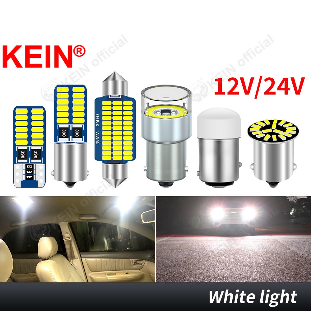 Bảng Đèn Led 12V 24V T10 BA9S Festoon C5W 31MM 36MM 39MM 1156 P21W 1157 BAY15D Chất Lượng Cao