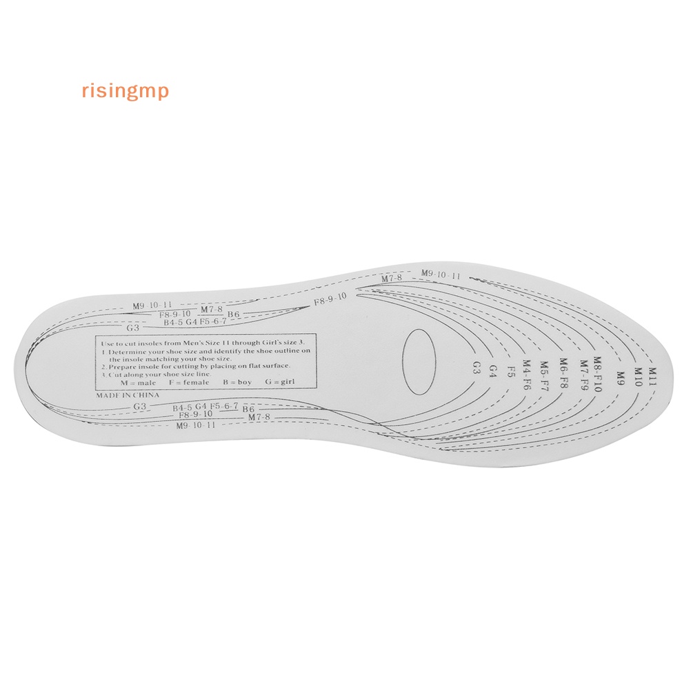 1 Cặp Đế Lót Giày Bằng Cao Su Non Giúp Giảm Đau Thoải Mái