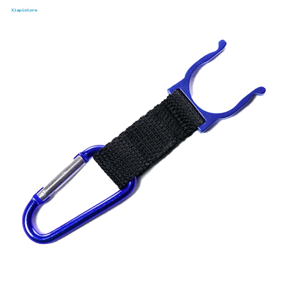 Set 6 Giá Đỡ Bình Nước Có Móc Kẹp Tiện Dụng Khi Đi Cắm Trại / Leo Núi