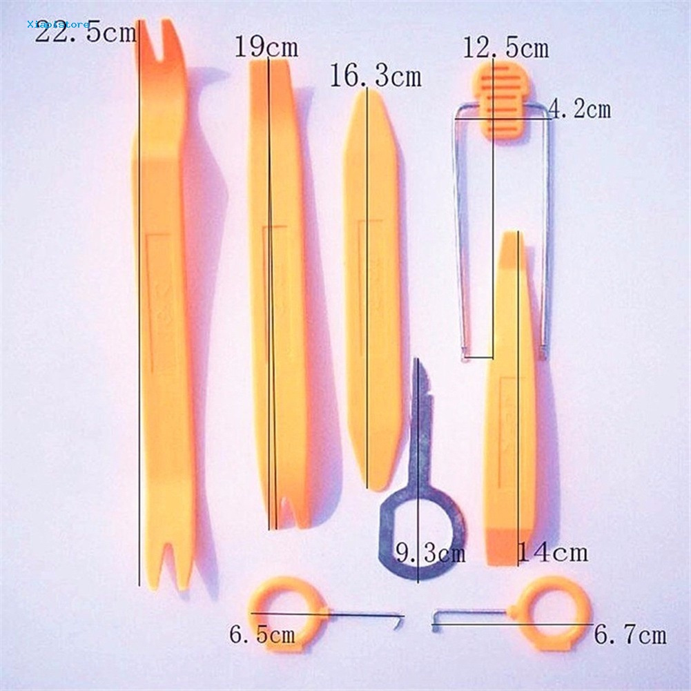 Bộ 12 Dụng Cụ Tháo Gỡ Radio Cho Xe Hơi