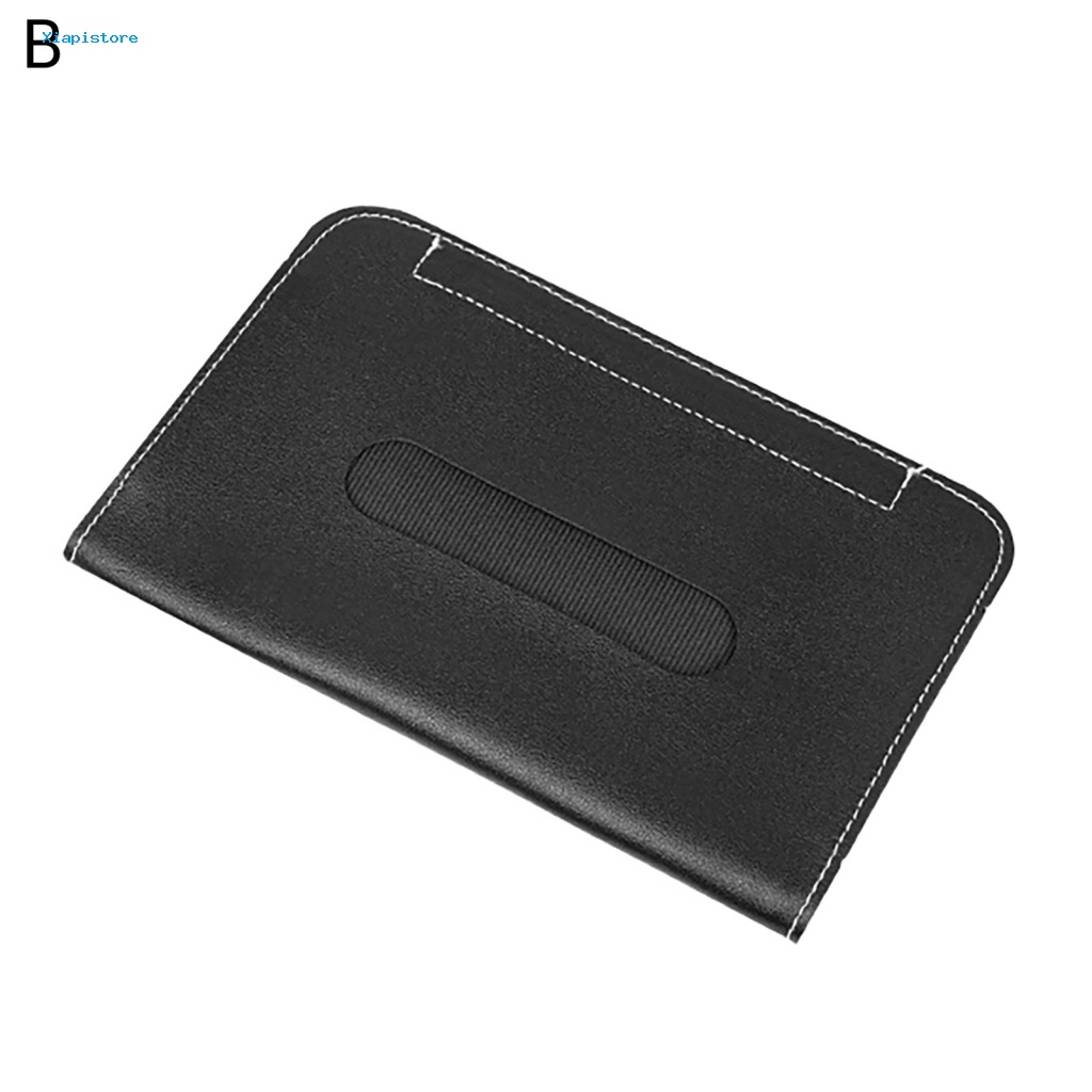 [Xiapistore] Giá Đỡ Khăn Giấy Xe Hơi Kết Cấu Mịn Nhẹ Chống Mài Mòn Tiện Lợi