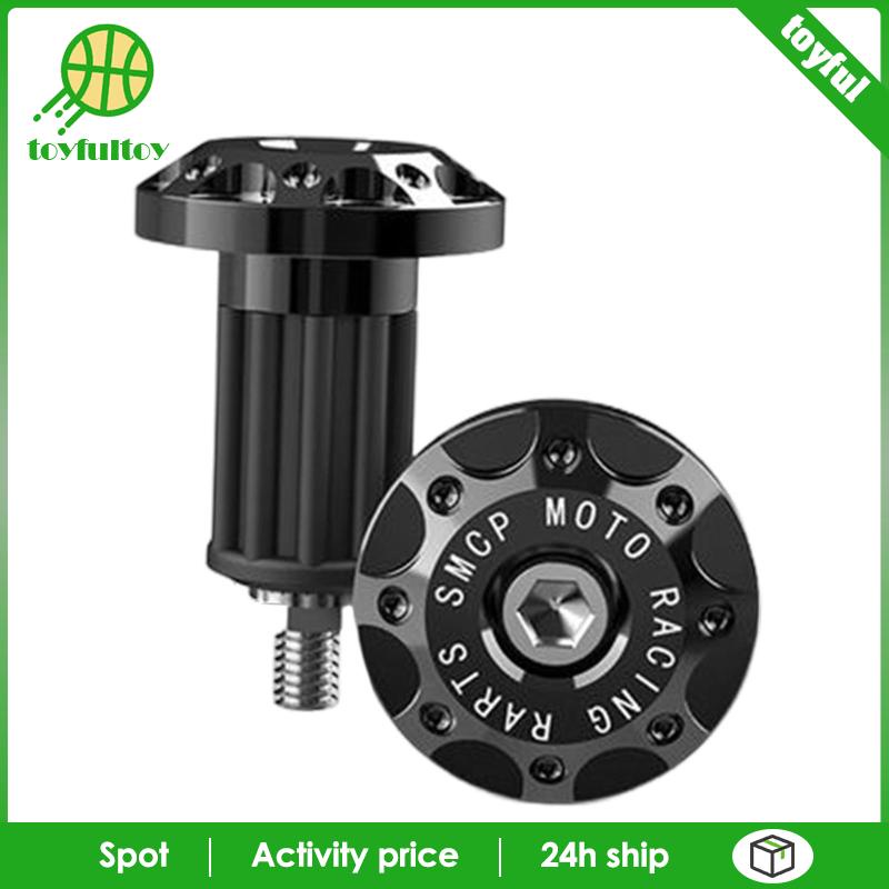 Set 2 Nút Gắn Tay Lái Xe Máy 7 / 8 inch Bằng Hợp Kim Nhôm