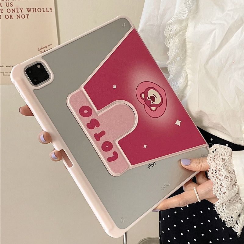 Bao Da Máy Tính Bảng In Hình Hoa Hồng Thời Trang Cho Ipad 10.2 Ipad 10Th Mini 6 Ipad 9.7 Air 4 / 5 Pro 11 / Ipad 12.9 Ipad 9Th Ốp