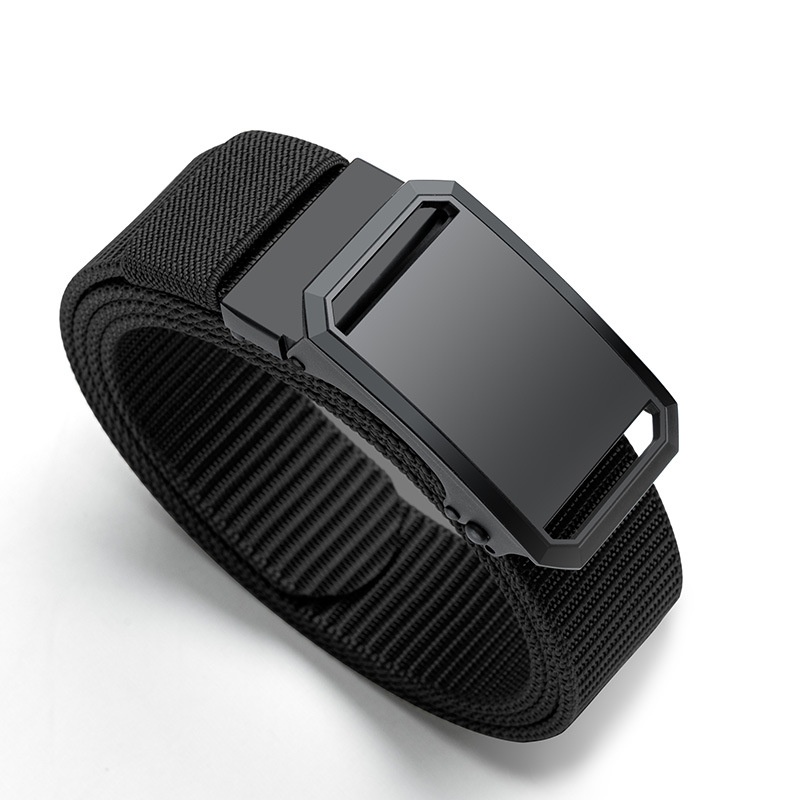 Thắt Lưng Vải Canvas Nylon Tháo Lắp Nhanh Phong Cách Thể Thao Trẻ Trung Cho Nam