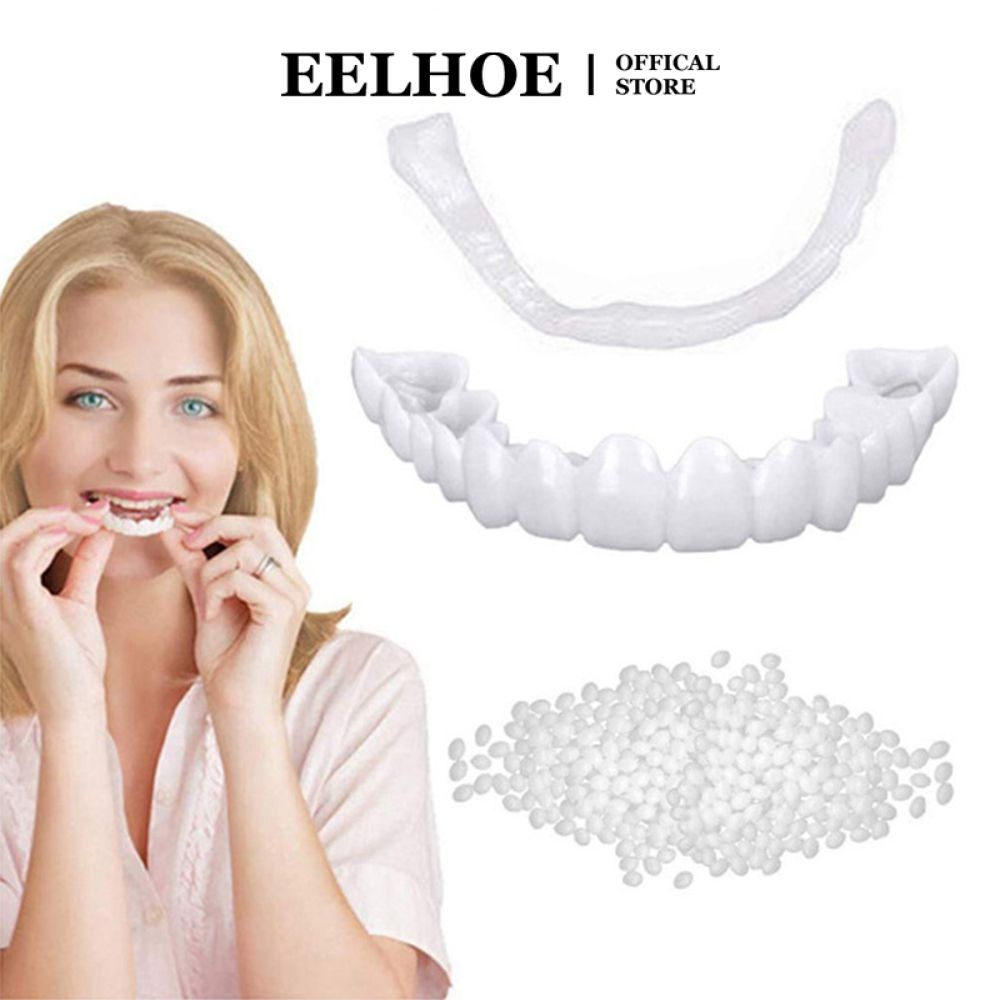 Niềng răng vô hình EELHOE bằng nhựa chỉnh thẳng răng có hộp đựng