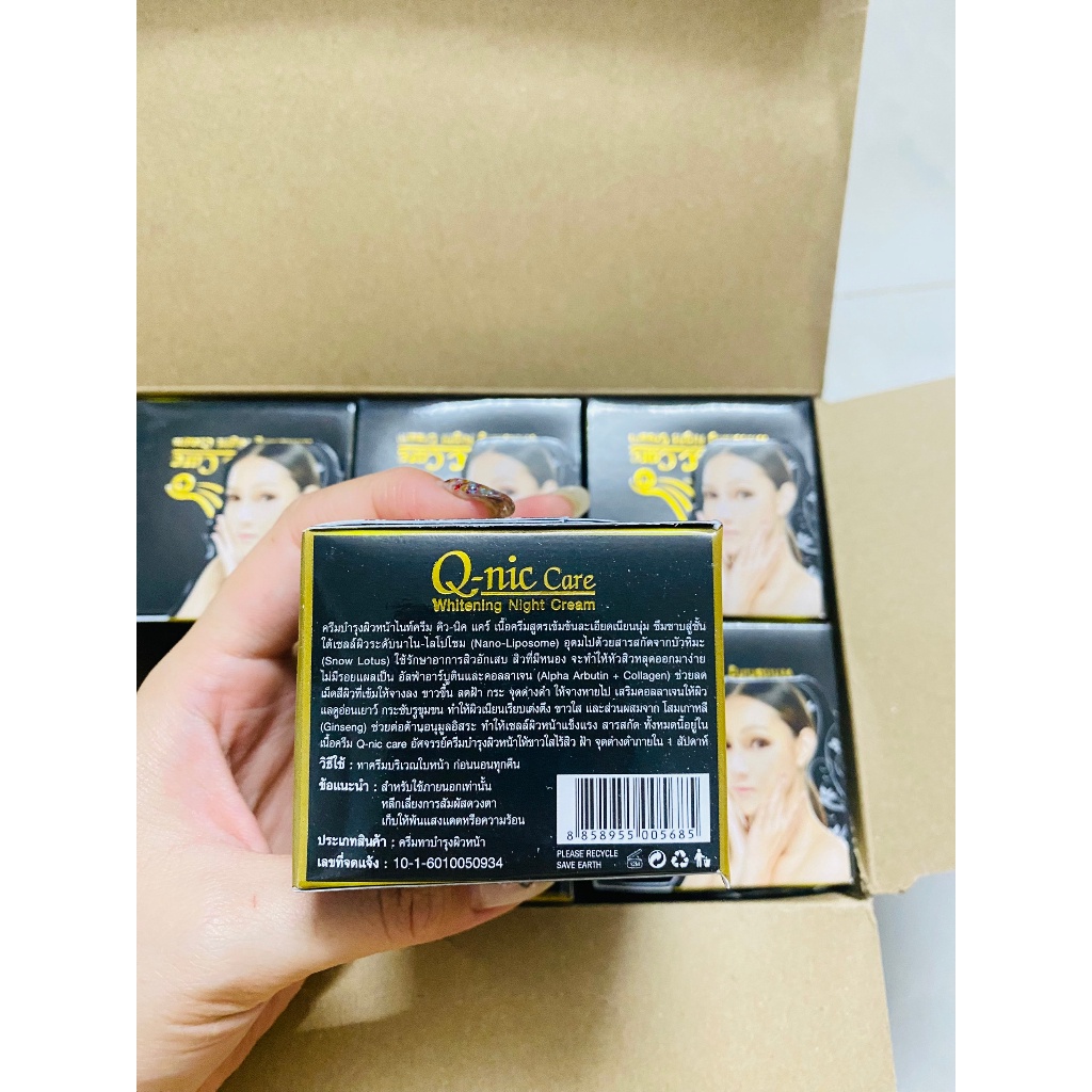 Kem dưỡng da ban đêm Qnic Thái Lan