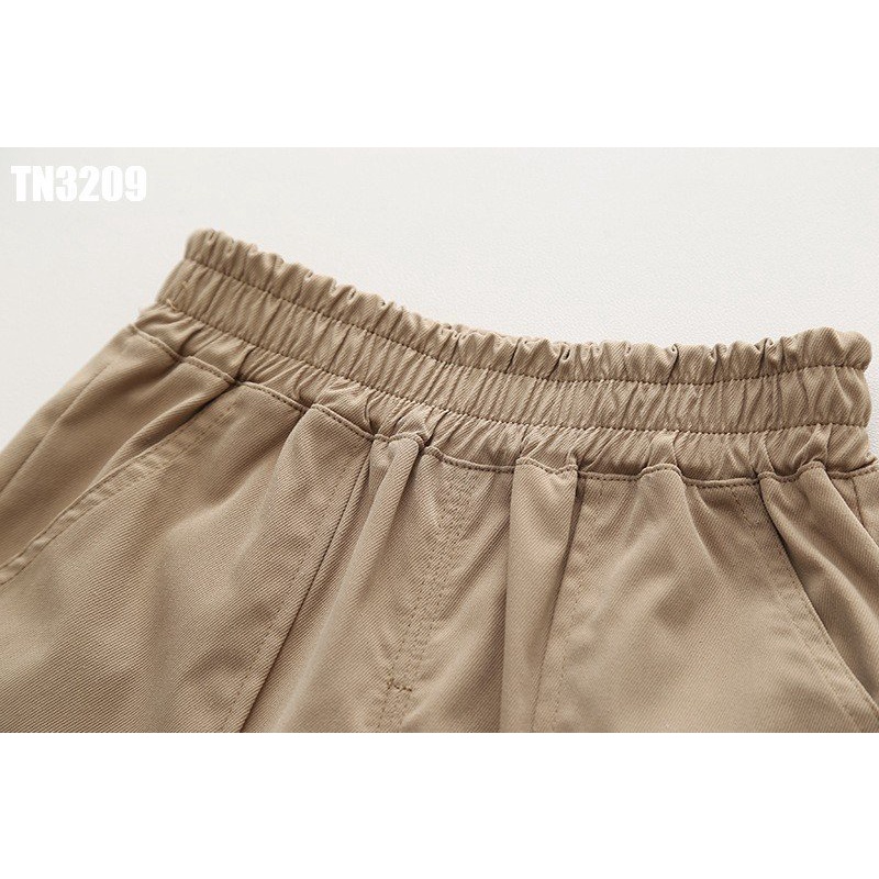 Set Đồ Bé Trai Áo Có Cổ polo thêu gấu và quần đùi kaki kèm túi đeo chéo Set Gấu Cho Bé Trai Tiger Baby Shop